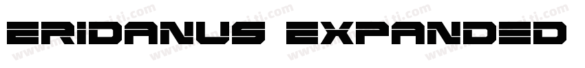 Eridanus Expanded Ex字体转换